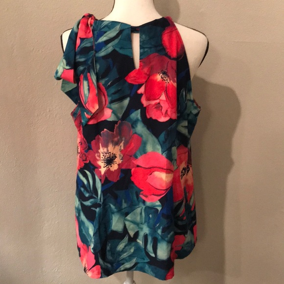 Tommy Bahama Floral Halter Blouse - Picture 4 of 6